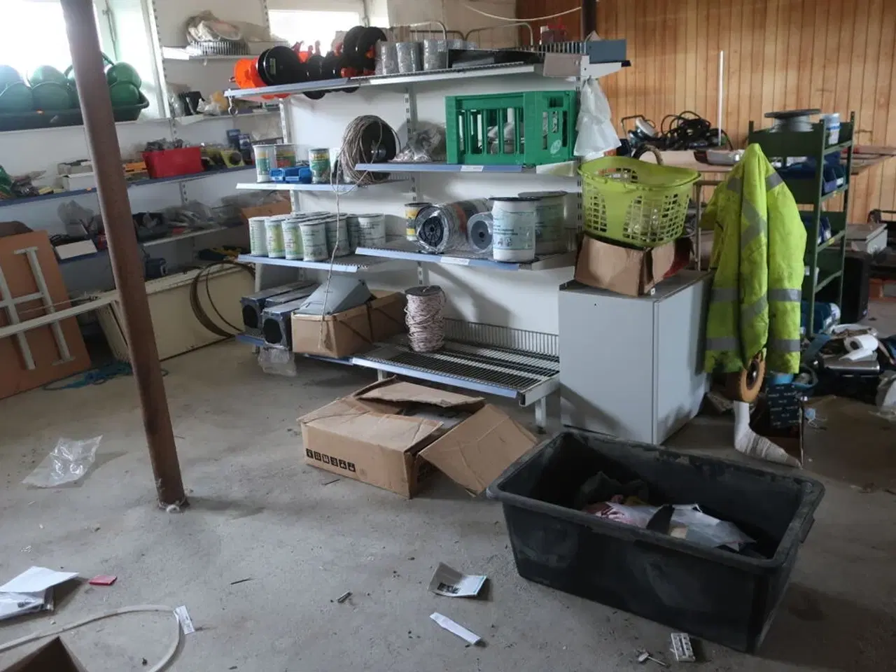 Billede 15 - Sækkevogn, varelager, reservedele, værktøj, reol, opbevaringsvogn m.m.