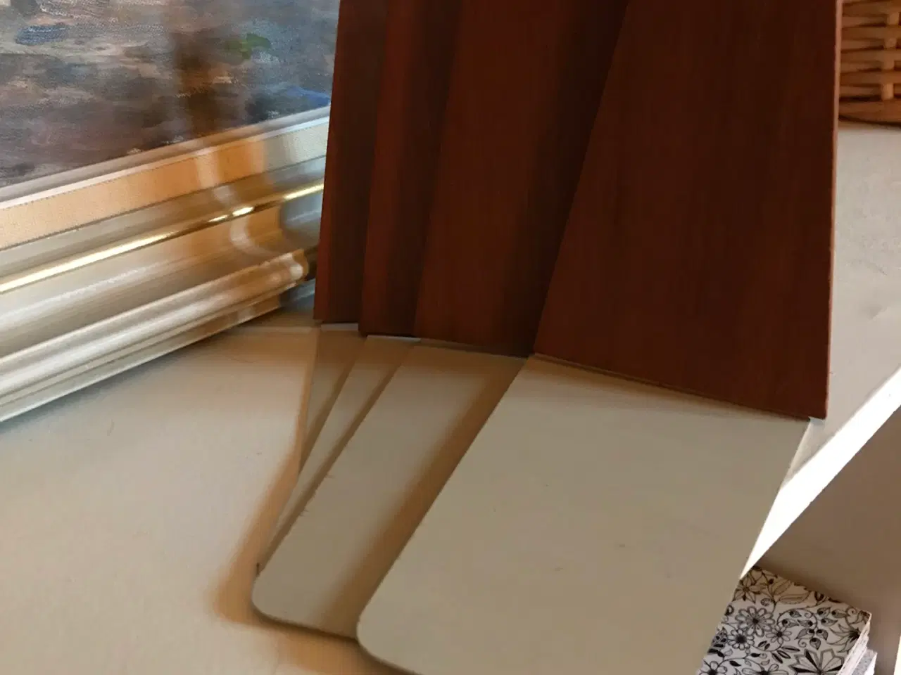 Billede 2 - Bogstøtter i teak