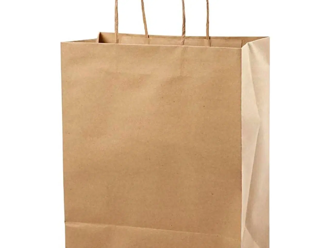 Billede 1 - Kraftige papirposer 33x26x13 cm, 10 stk.