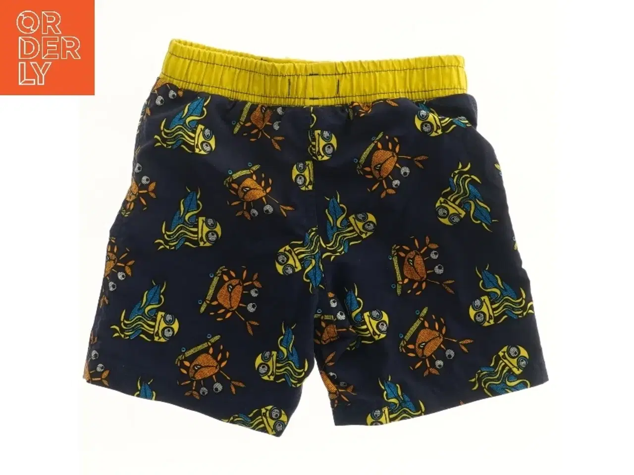 Billede 2 - Badeshorts med krabbe- og dykkerprint fra Bluezoo (str. 98)