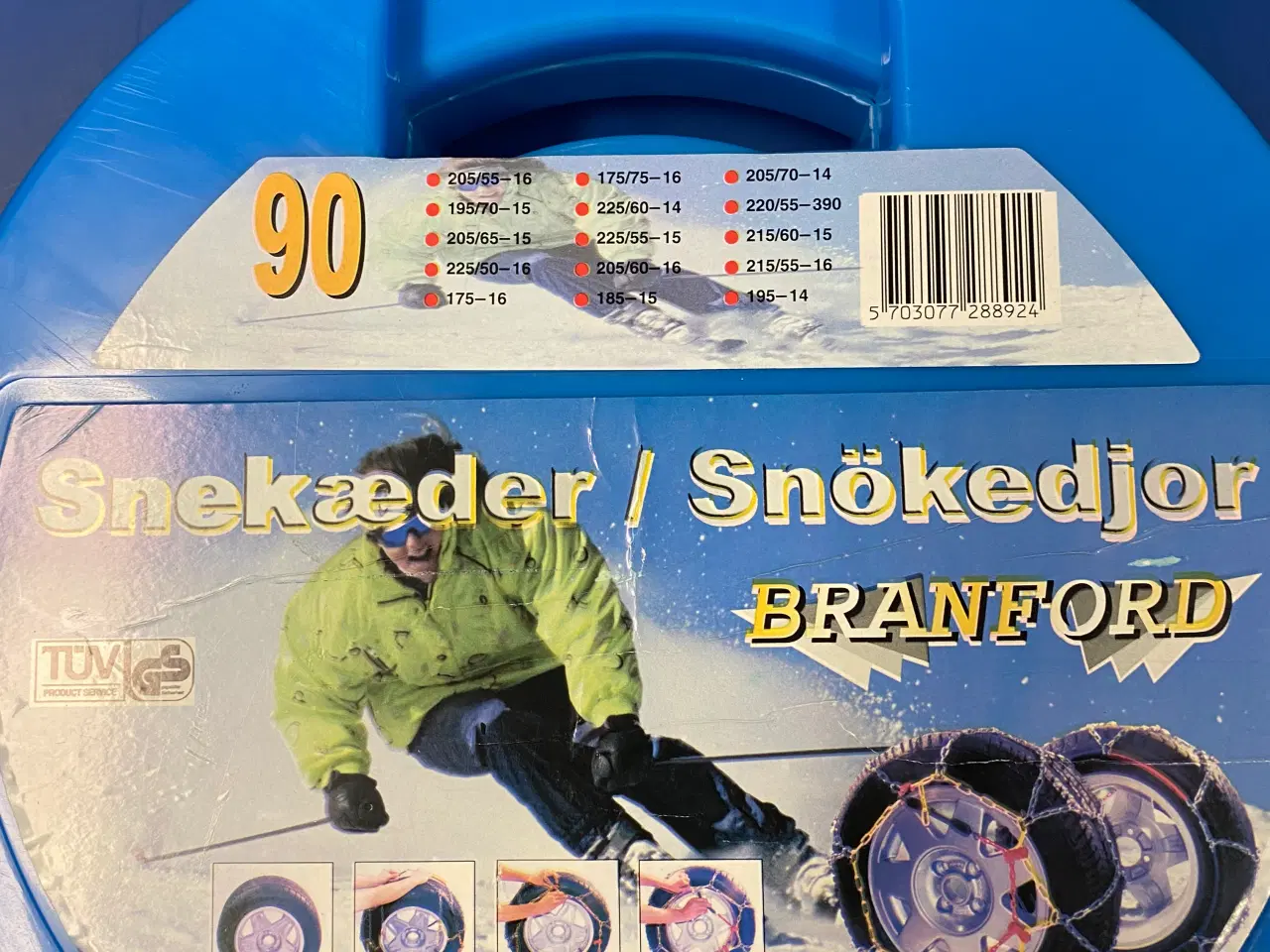 Billede 2 - Snekæde 90 der aldrig har været i brug.