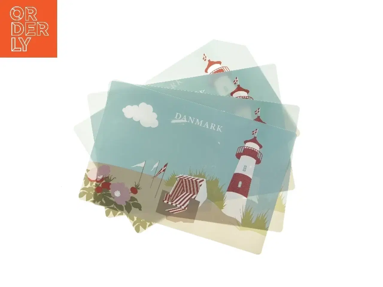 Billede 5 - Placemats med Danmark design (str. 28,5x43 cm)