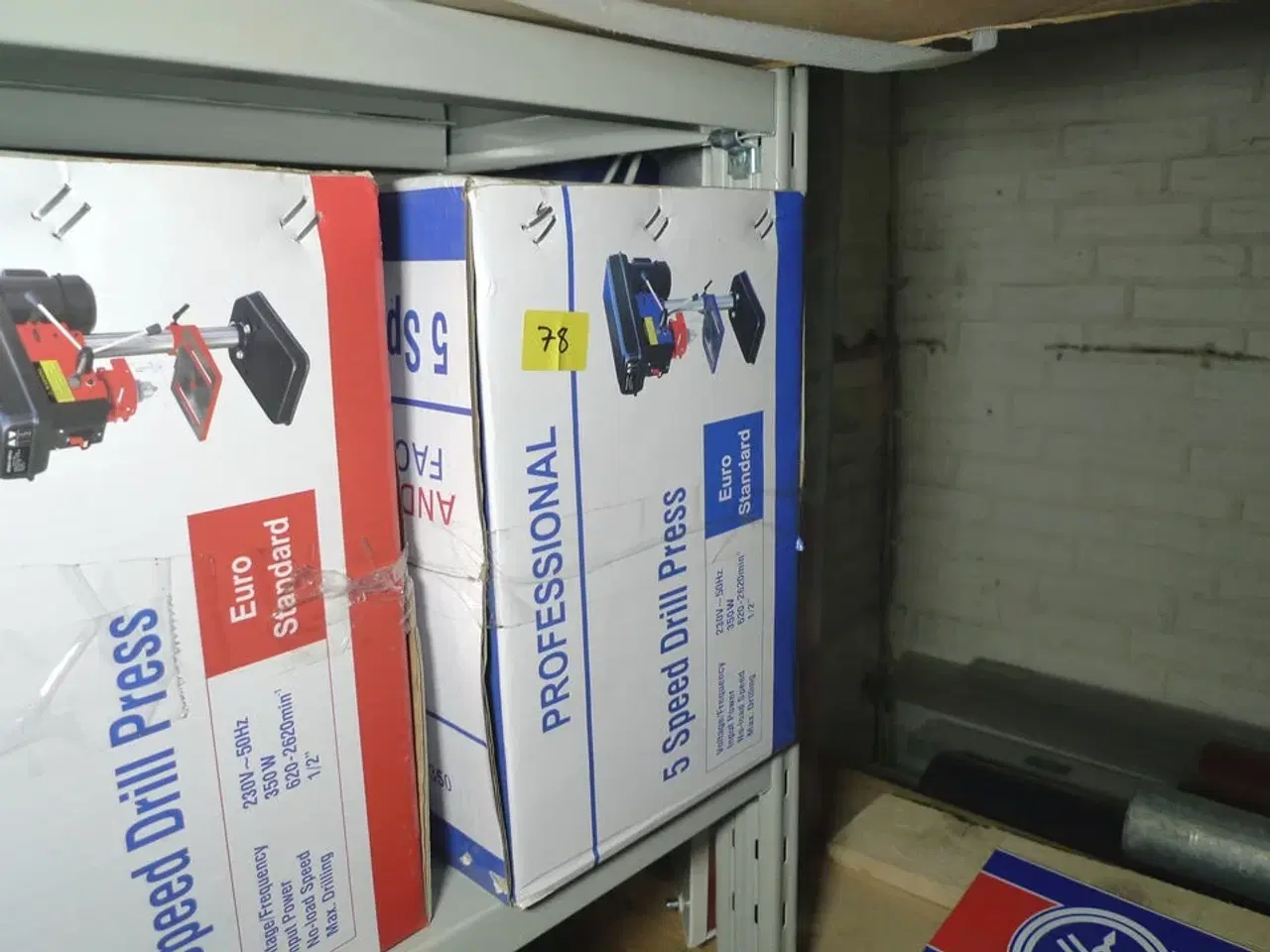 Billede 3 - Søjleboremaskine, blå 350W 230V