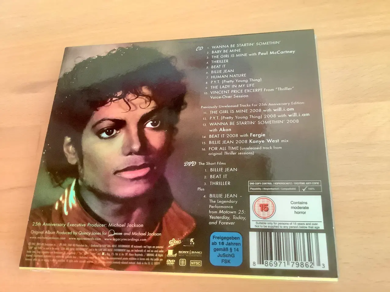 Billede 2 - Thriller - Michael Jackson cd og dvd.