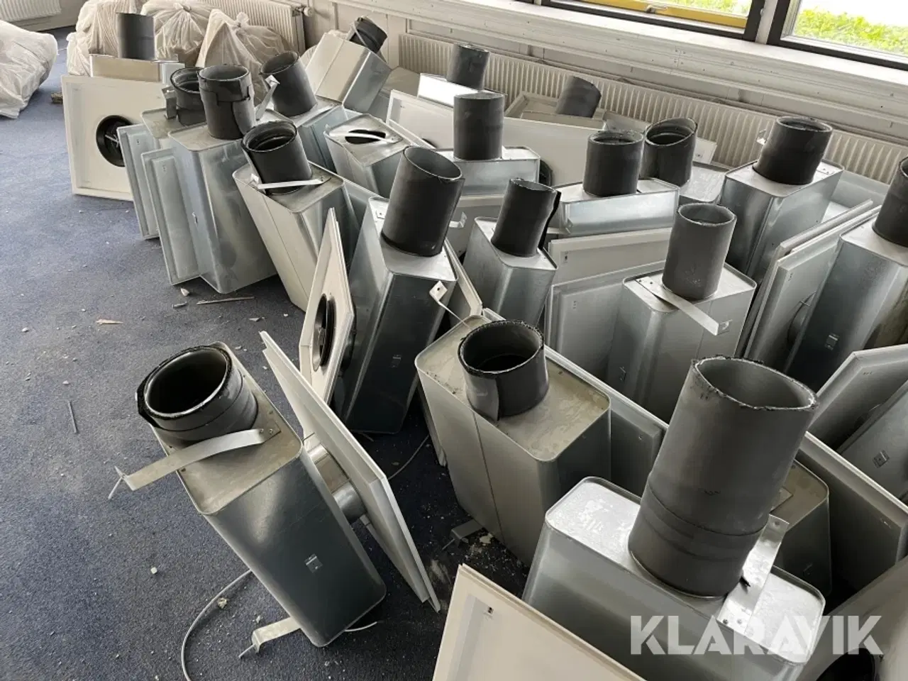 Billede 4 - Afmonteret ventilationssystem