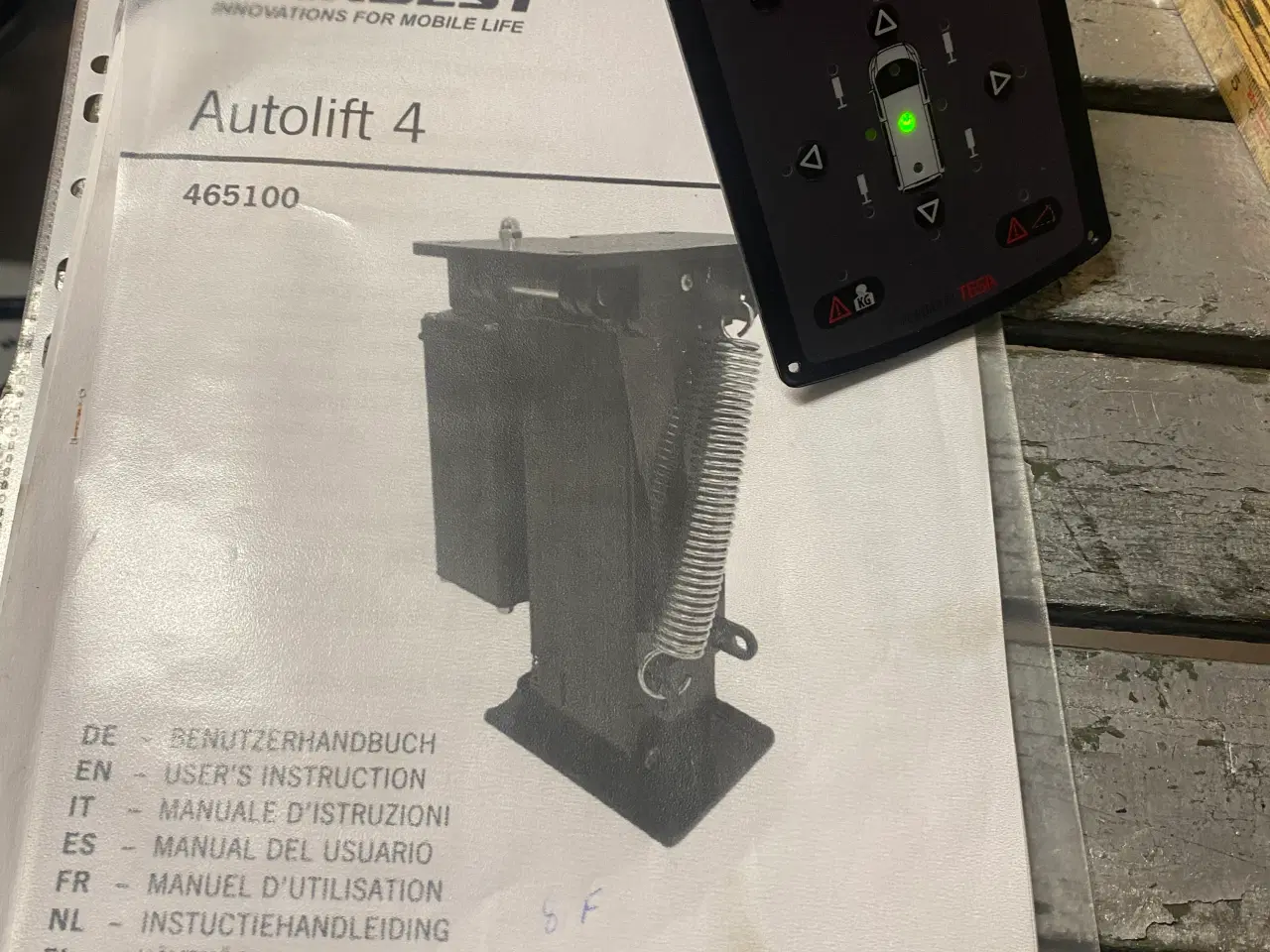 Billede 1 - Elektriske støtteben til Autocamper