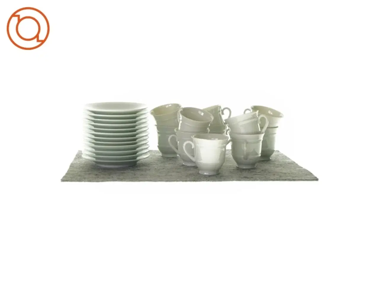 Billede 1 - Espressokopper og underkopper fra Bing og Grøndahl (11 sæt)