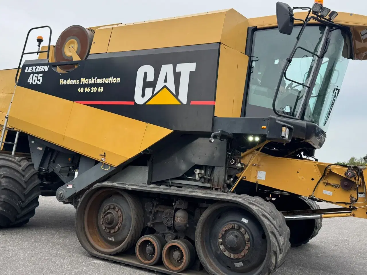 Billede 8 - CLAAS Lexion 460 MED 30 FODS SKÆREBORD, BÆLTER OG 4WD!
