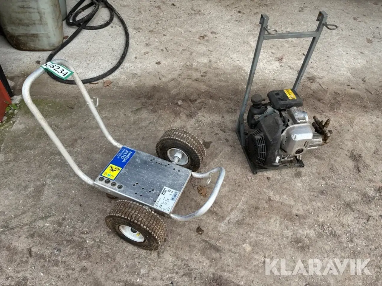 Billede 2 - Højtryksrenser Nilfisk Alto benzin drevet