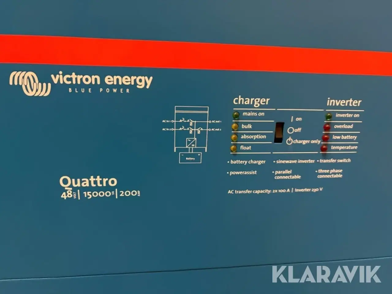 Billede 2 - Inverter Victron Energy Ouattro 48 V
