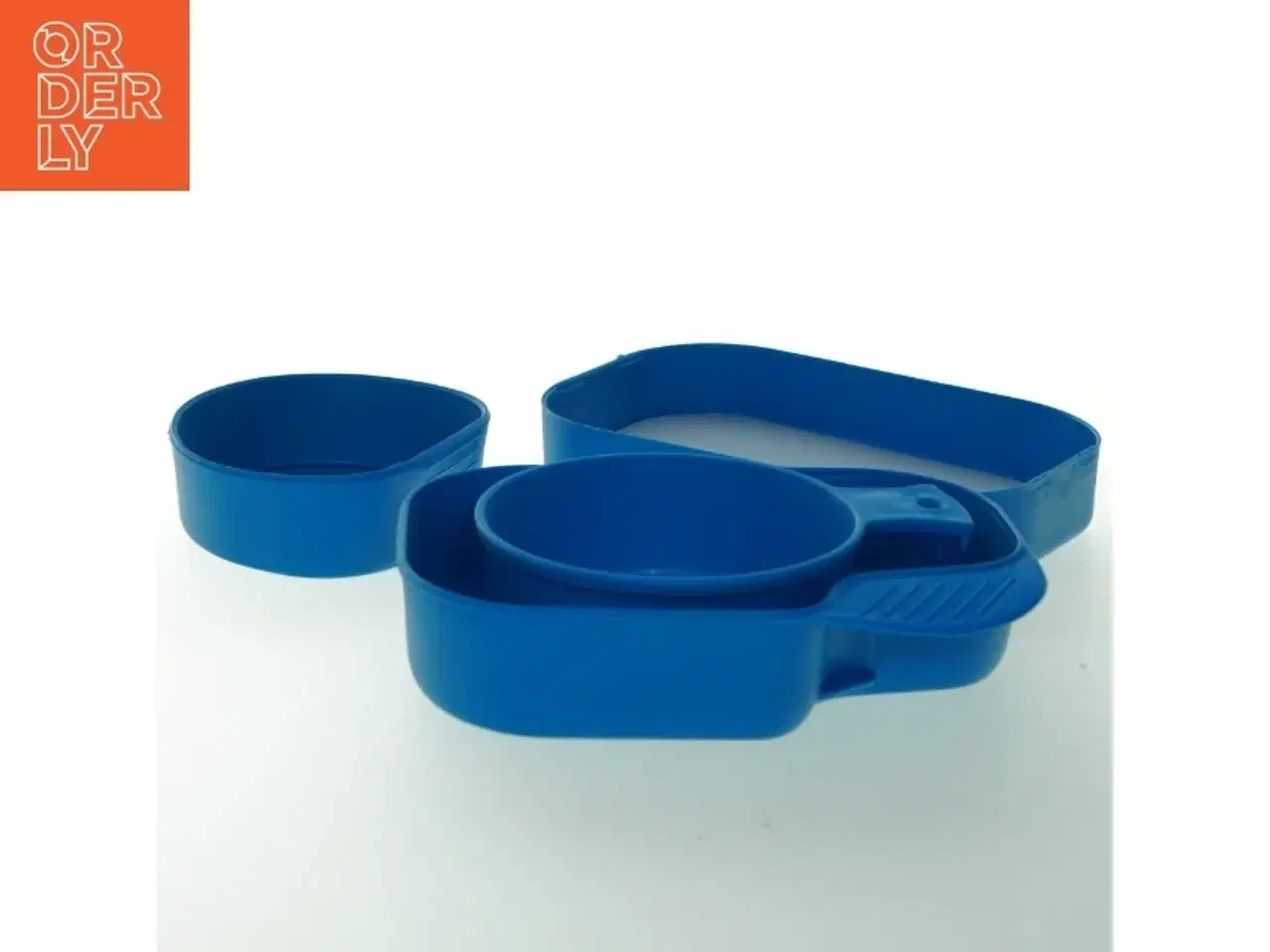 Billede 2 - Blå opbevaringsboks (str. 19x13 cm)