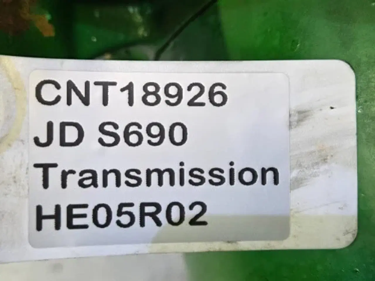 Billede 24 - John Deere S690 Gearkasse DE20902