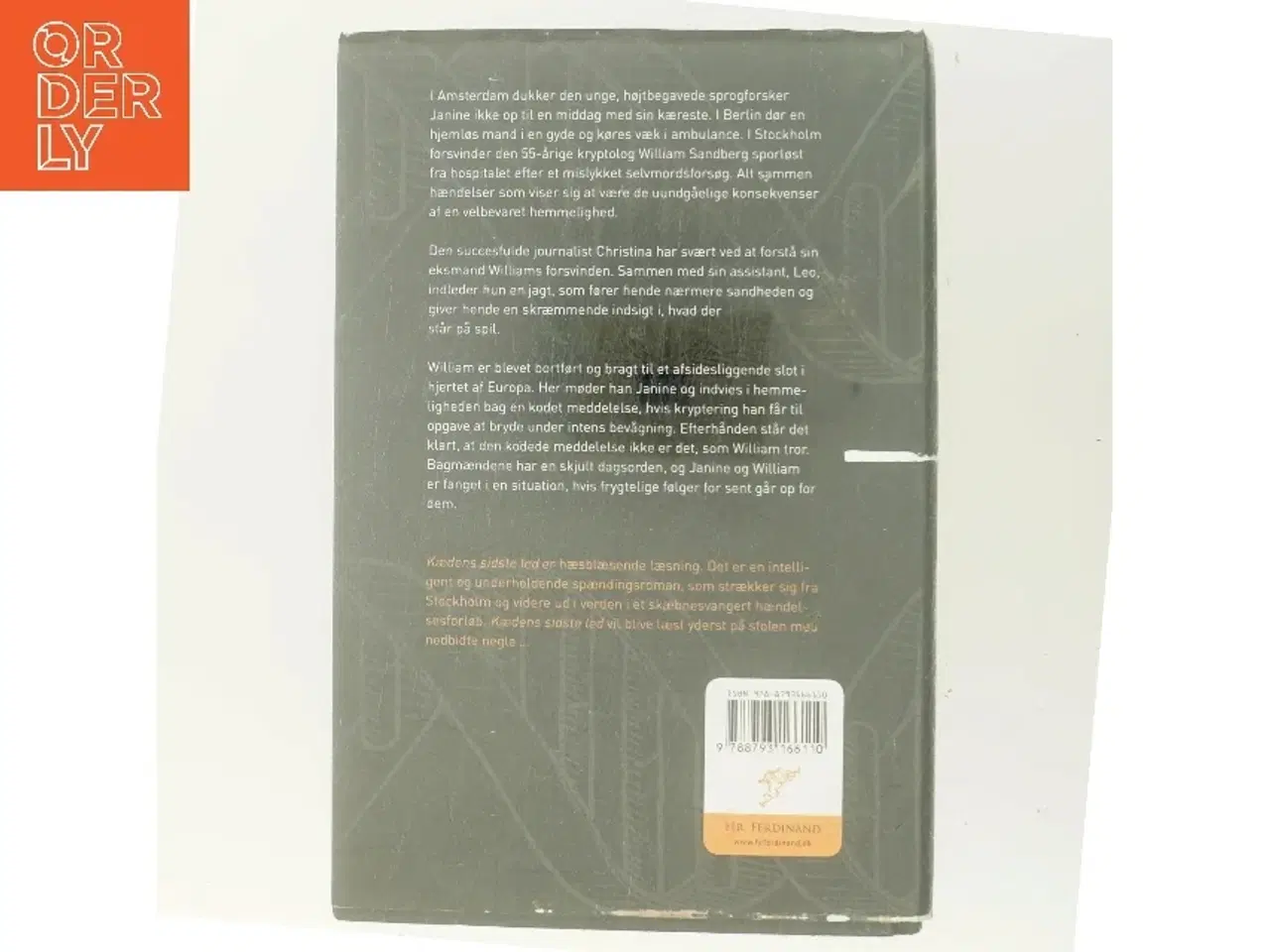 Billede 3 - Kædens sidste led af Fredrik T. Olsson (Bog)