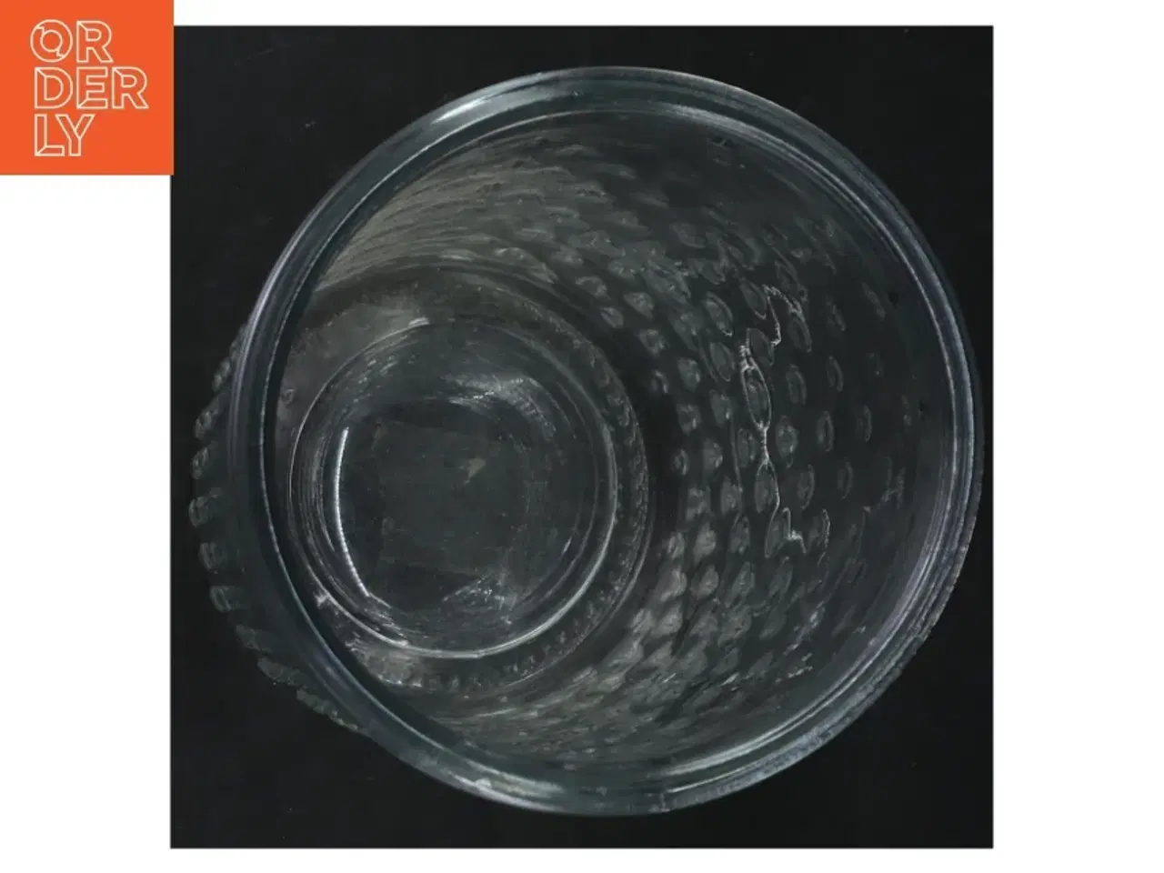 Billede 2 - Glasvase med bobler (str. Ø. 11 cm. længde, 15 cm)