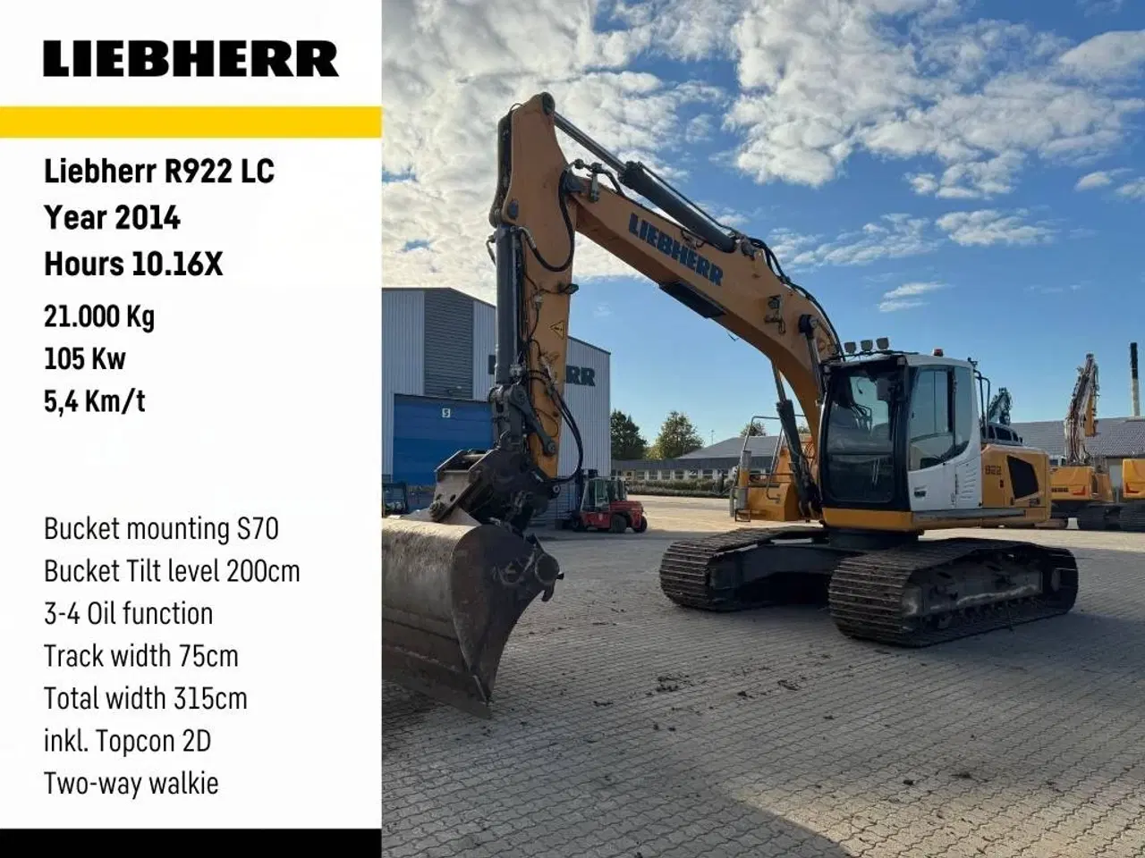 Billede 1 - Liebherr R 922