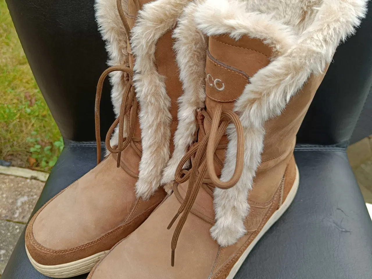 Billede 4 - Ecco læder støvler 40str 26cm