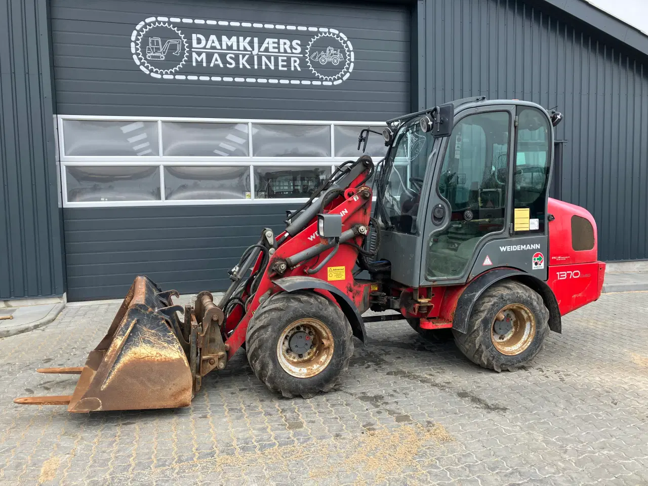 Billede 1 - Weidemann 1370 CX50 Lav timetal 1900