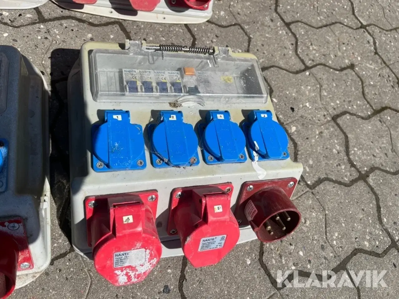 Billede 5 - Byggestrømstavler Iworks 16A 5 styk