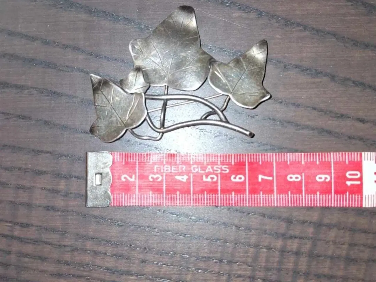 Billede 4 - Antik broche "Efeu" i Sterlingsølv•Anton Michelse