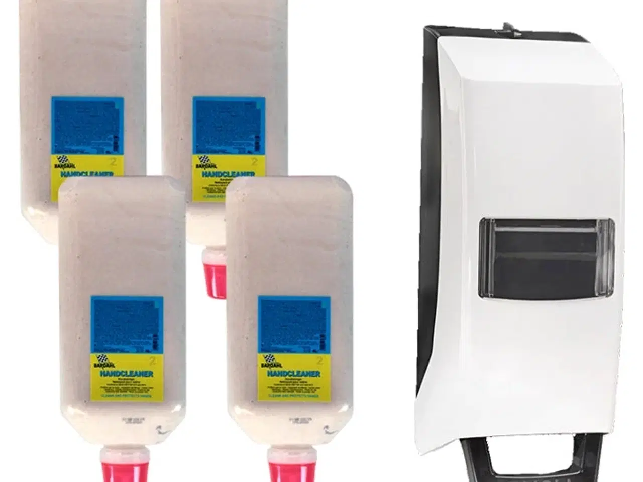 Billede 1 - Bardahl Håndrens 4L - 4 stk. Incl. Dispenser