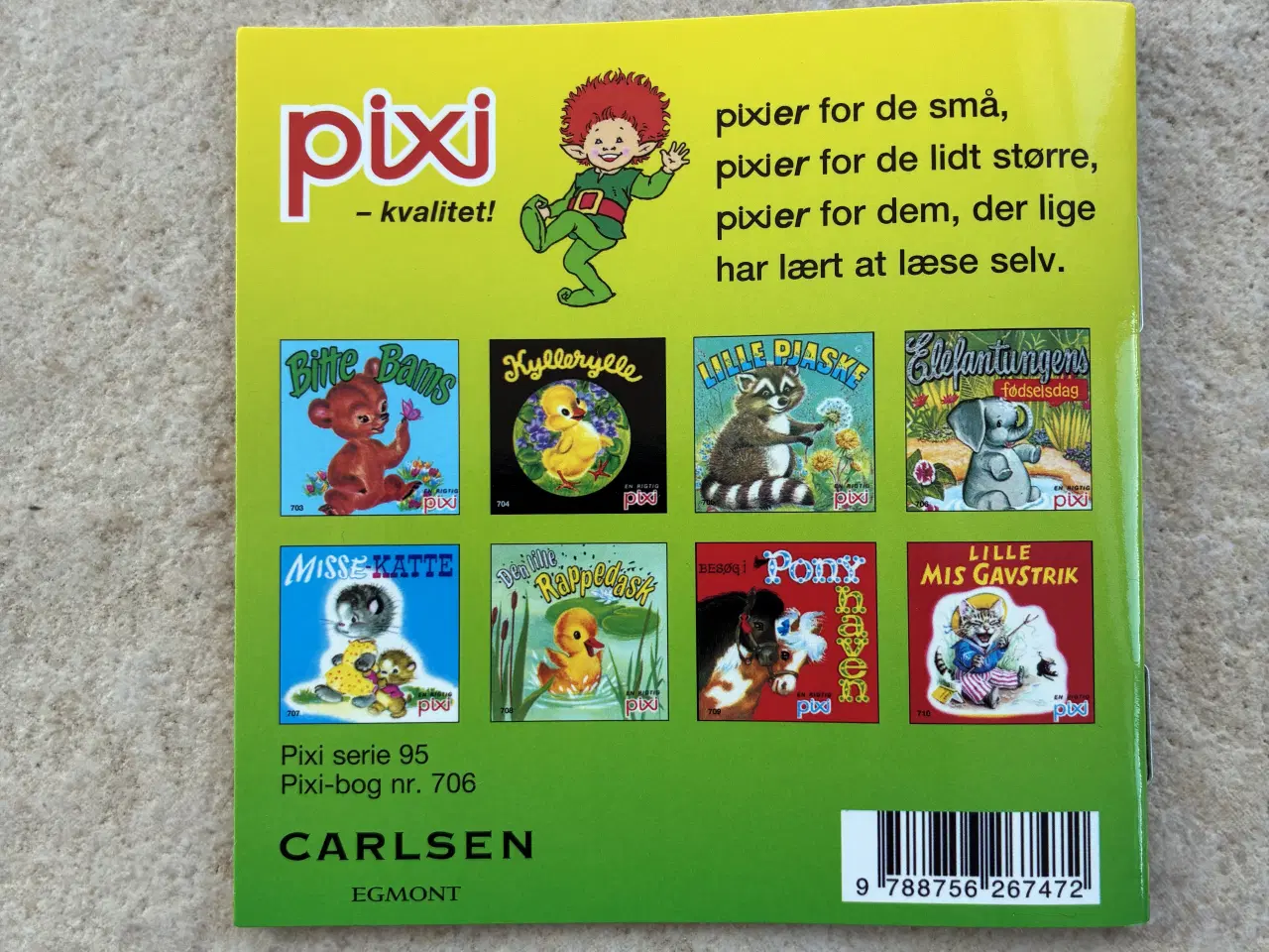 Billede 2 - Pixibog Elefantungens fødselsdag 