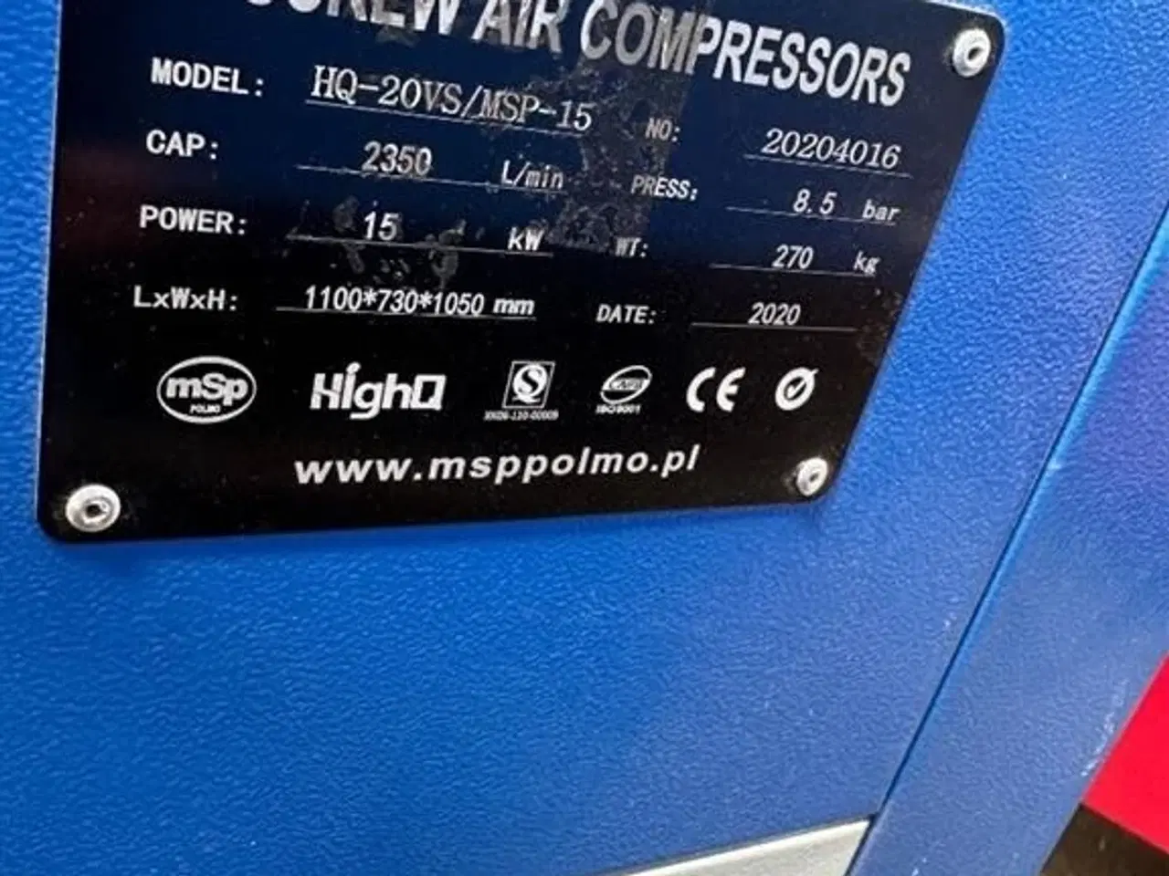 Billede 3 - - - - Screw Air Compressors, skruekompressor