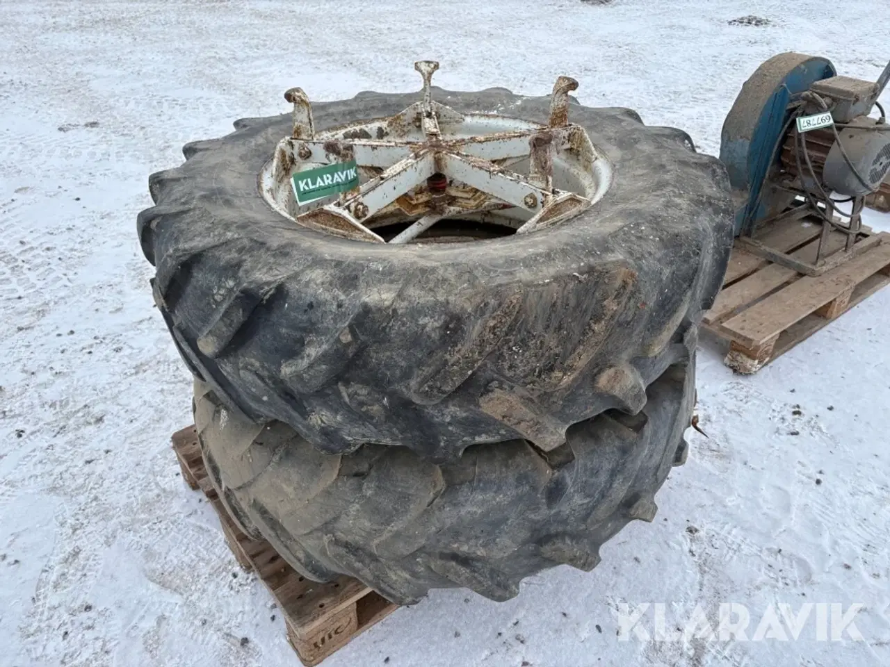 Billede 4 - Tvillingehjul Michelin BIB X M18