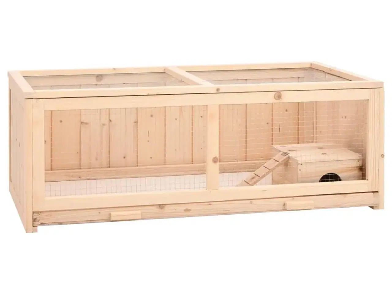 Billede 1 - Hamsterbur 104x52x38 cm massivt fyrretræ