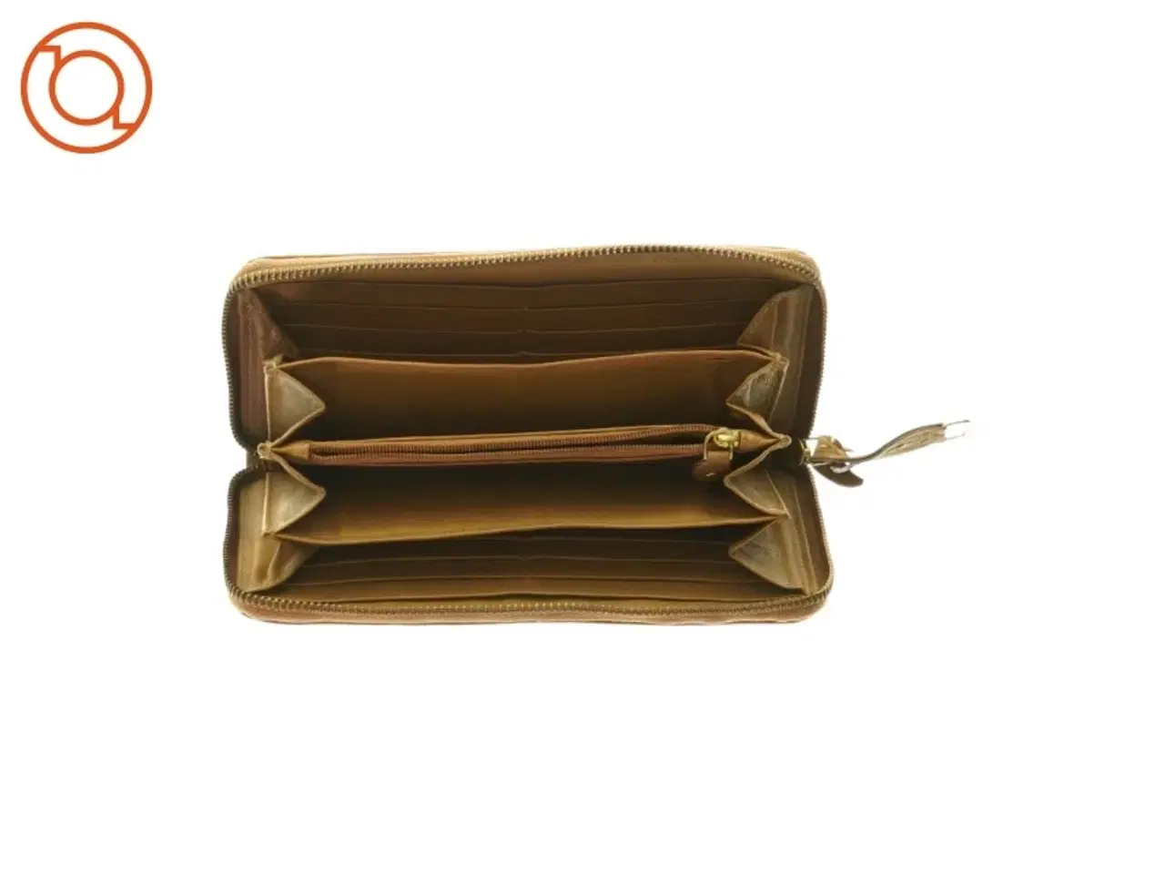 Billede 2 - Pung i brunt læder