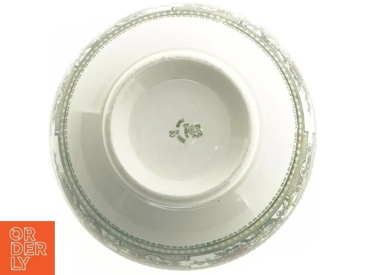 Billede 3 - Dekorativ porcelænsskål (str. 22 x 11 cm)