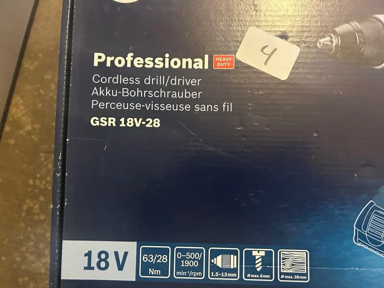 Billede 2 - Bosch skruemaskine GSR18V-28