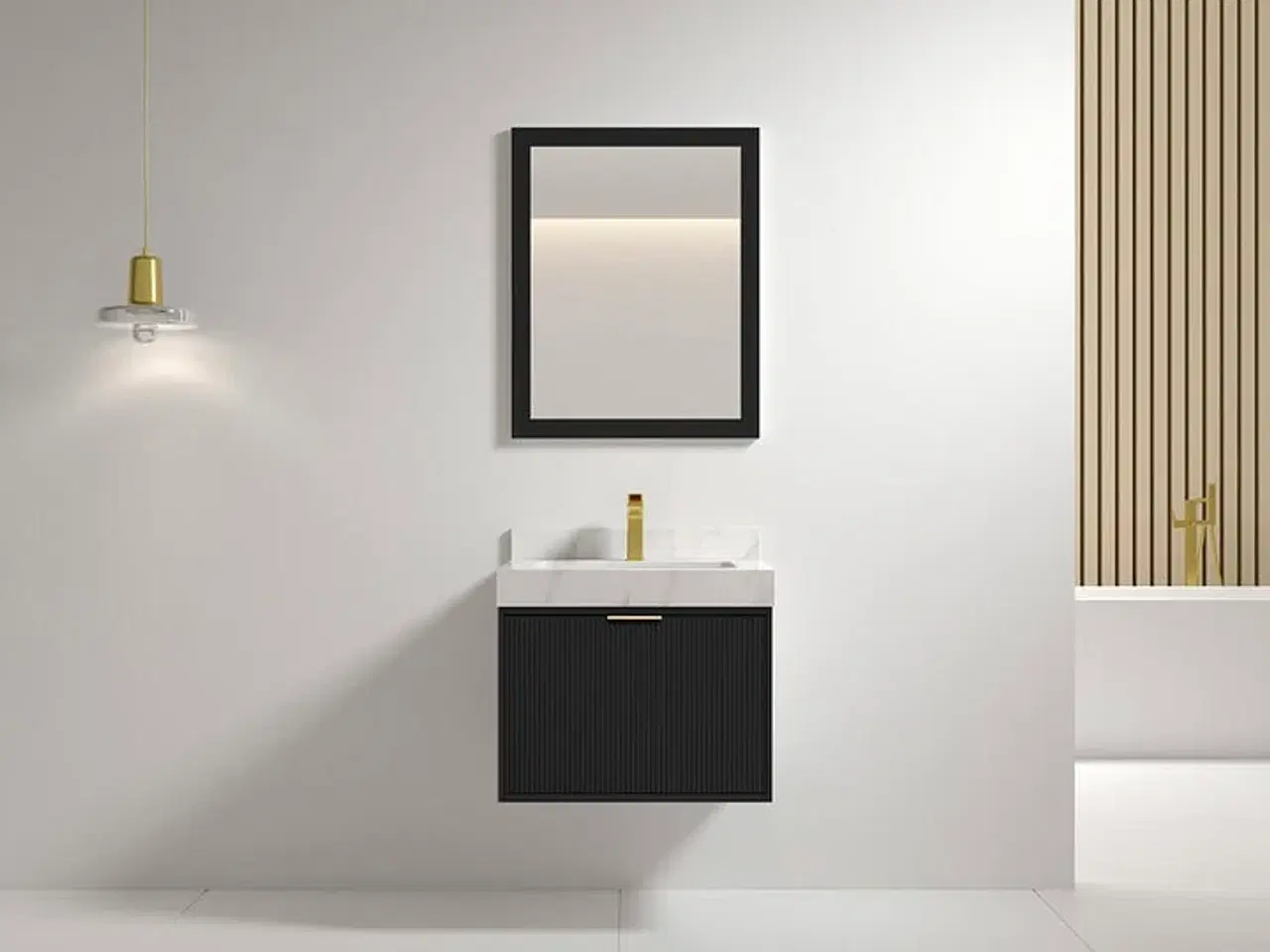 Billede 4 - Baderumsmøbel, Auburn, Black, 60