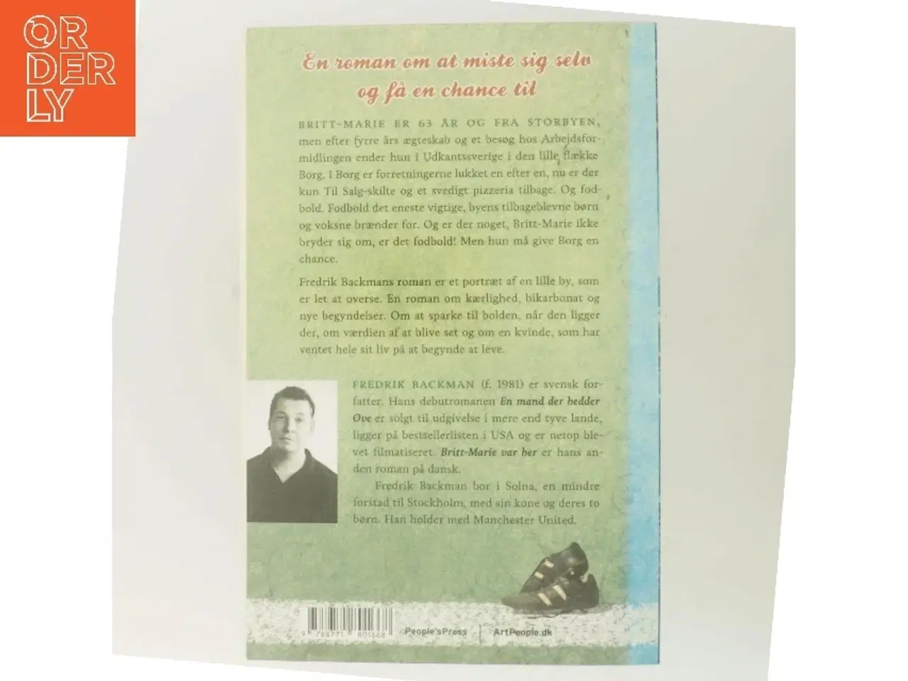 Billede 3 - Britt-Marie var her : roman af Fredrik Backman (Bog)