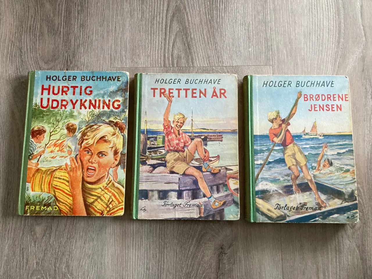 Billede 1 - 3 retrobøger af Holger Buchhave