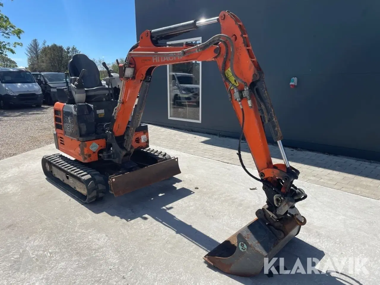 Billede 3 - Gravemaskine Hitachi ZX19U med Tiltman fæste