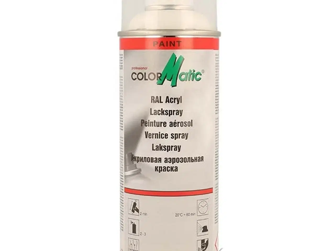 Billede 1 - ColorMatic Ral 9010 silkeglans 400ml.