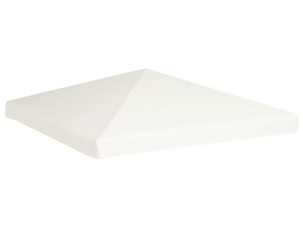 Billede 2 - Pavillontopdække 310 g/m² 3 x 3 m cremehvid