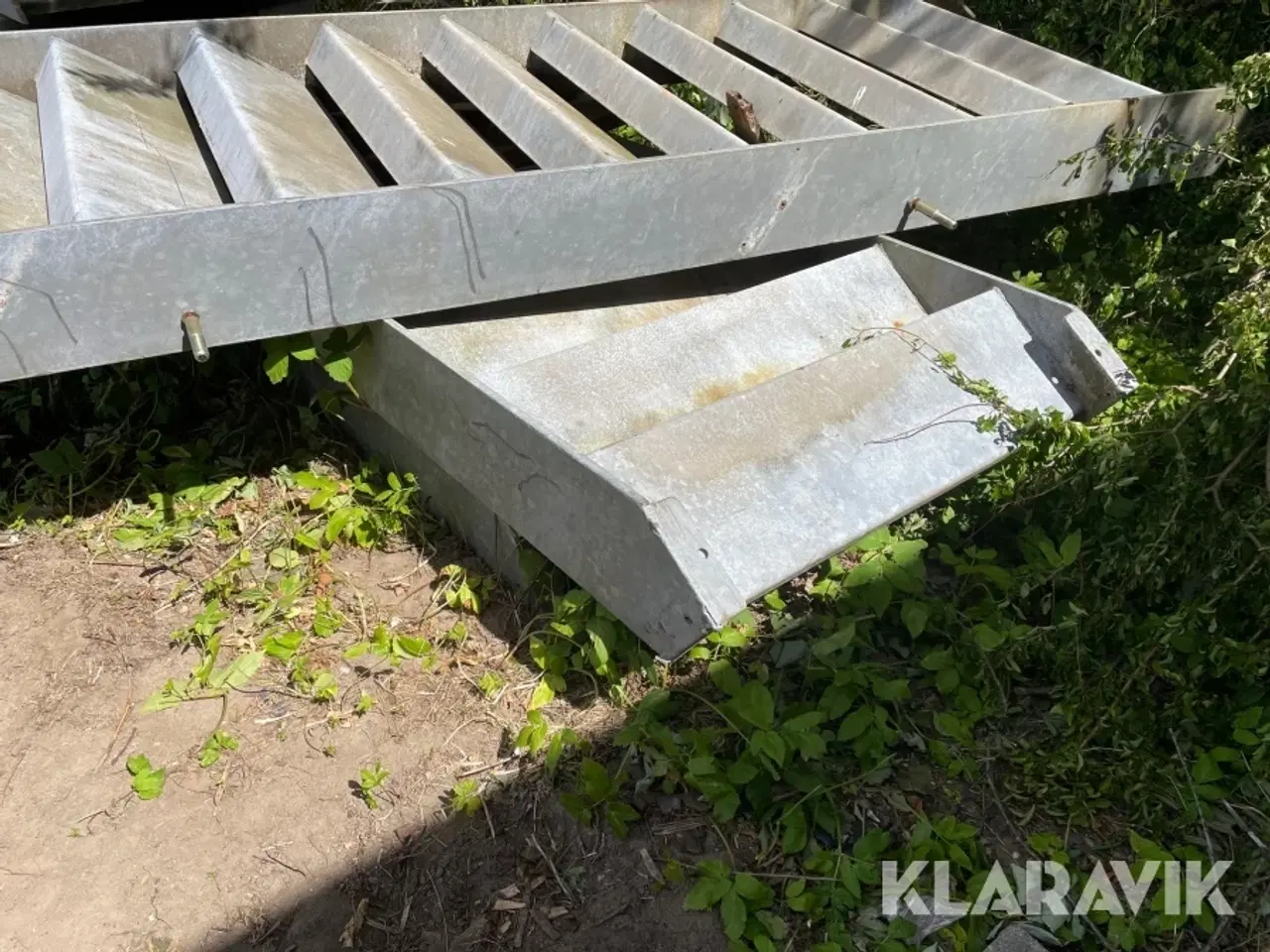 Billede 3 - Trapper galvaniseret jern
