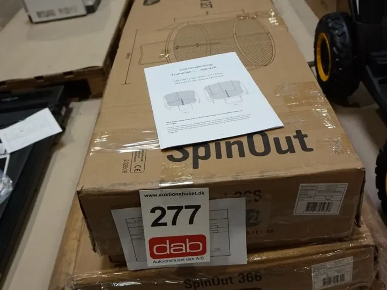 Billede 2 - SpinOut havetrampolin 366 cm med sikkerhedsnet