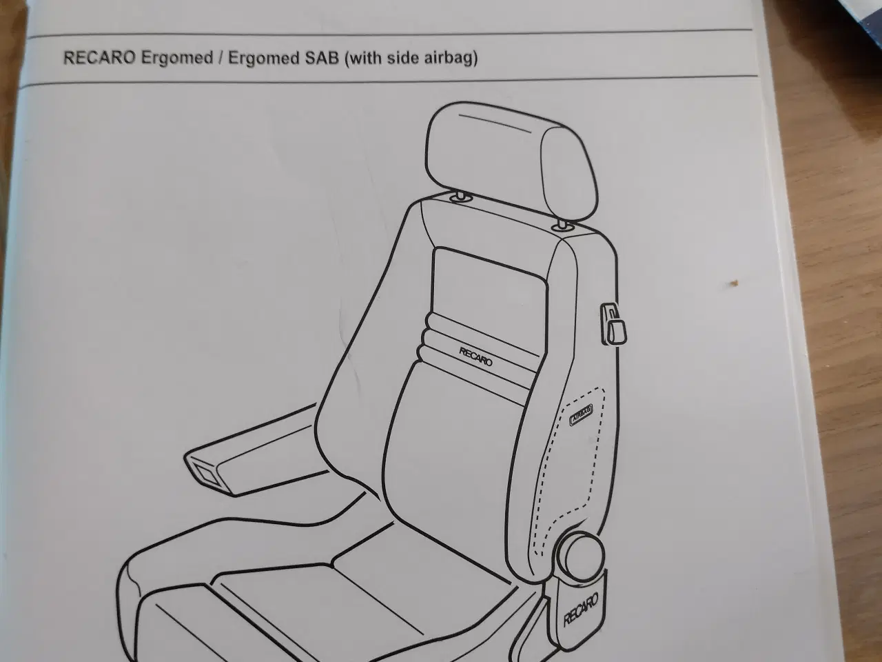 Billede 4 - Ergonomisk Recaro sæde 