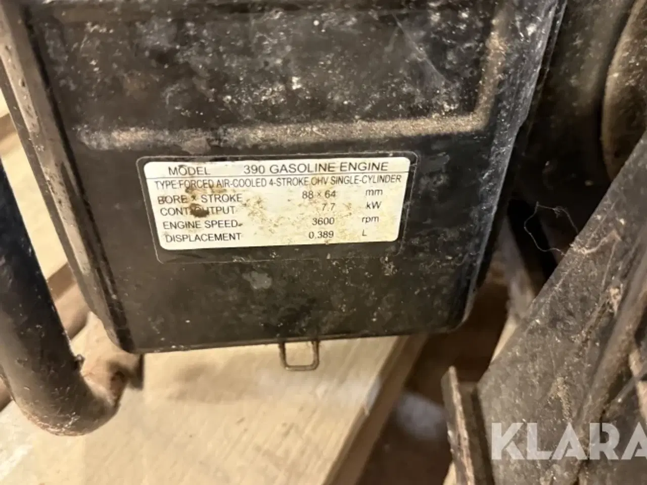 Billede 3 - 6 kVA Generator KGE6500E3 Kipor KGE6500E3