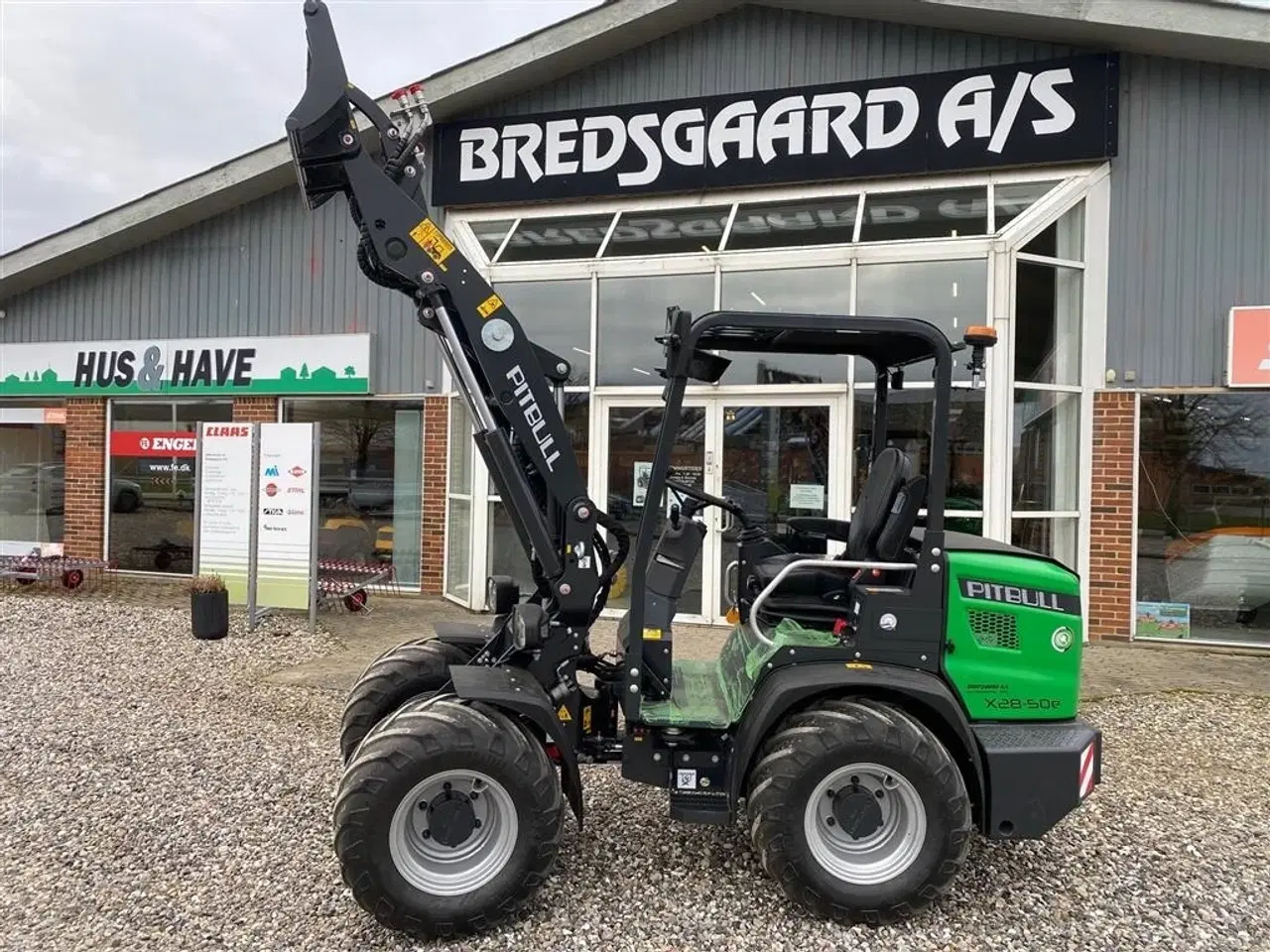 Billede 1 - Pitbull X 28 - 50 E Vi kører DEMO med denne kraftige el drevne maskine
