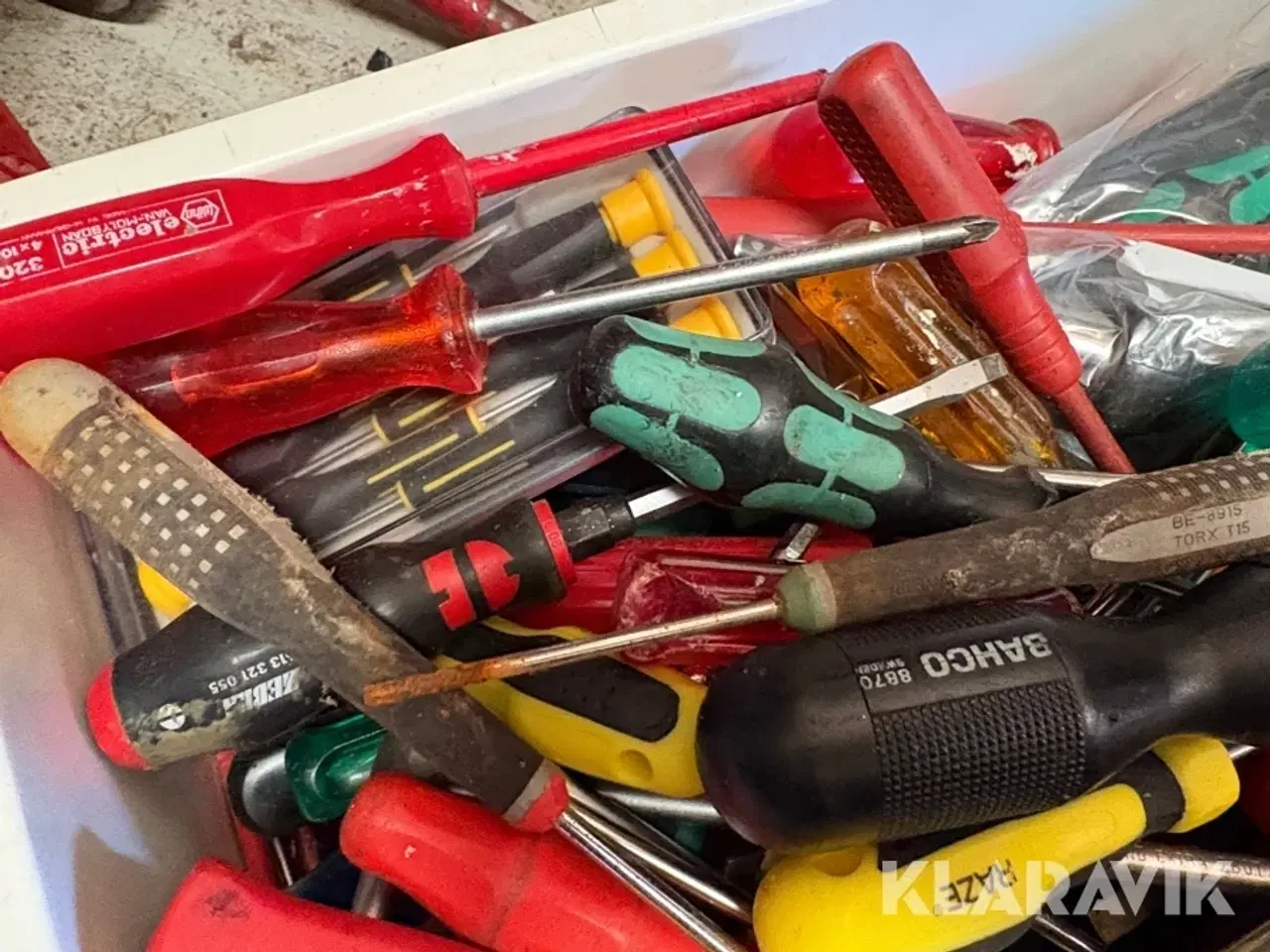 Billede 5 - Stort lot skruetrækkere - assorterede størrelser og typer