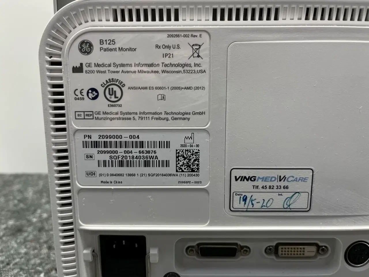 Billede 8 - Patient Monitor GE B125