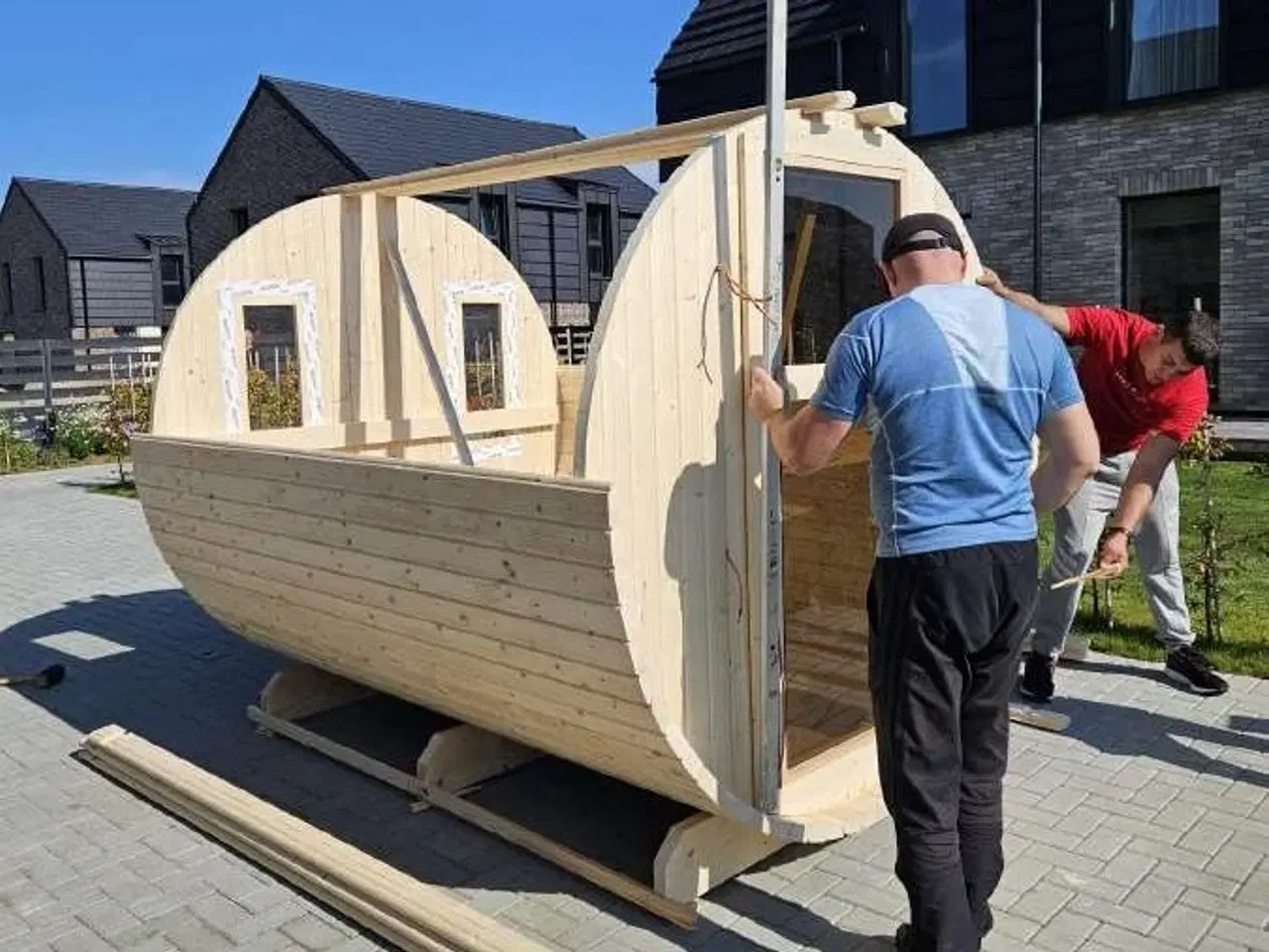 Billede 1 - Sauna 2.0m ikke samlet kun for 22900 kr