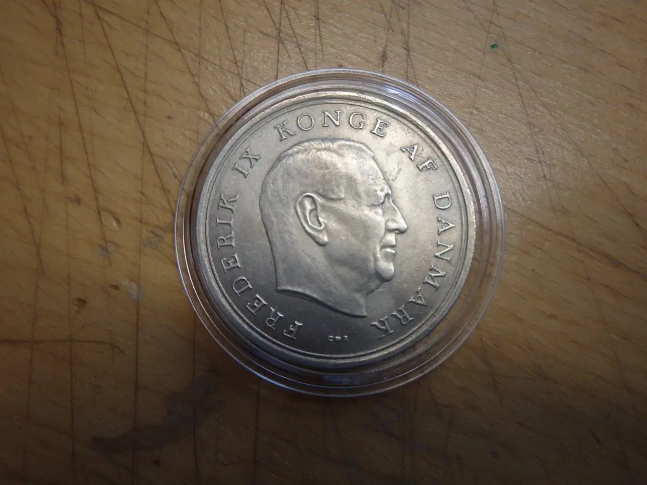 Billede 1 - 10 kr. sølv Prinsesse Margrethes bryllup m. Henrik