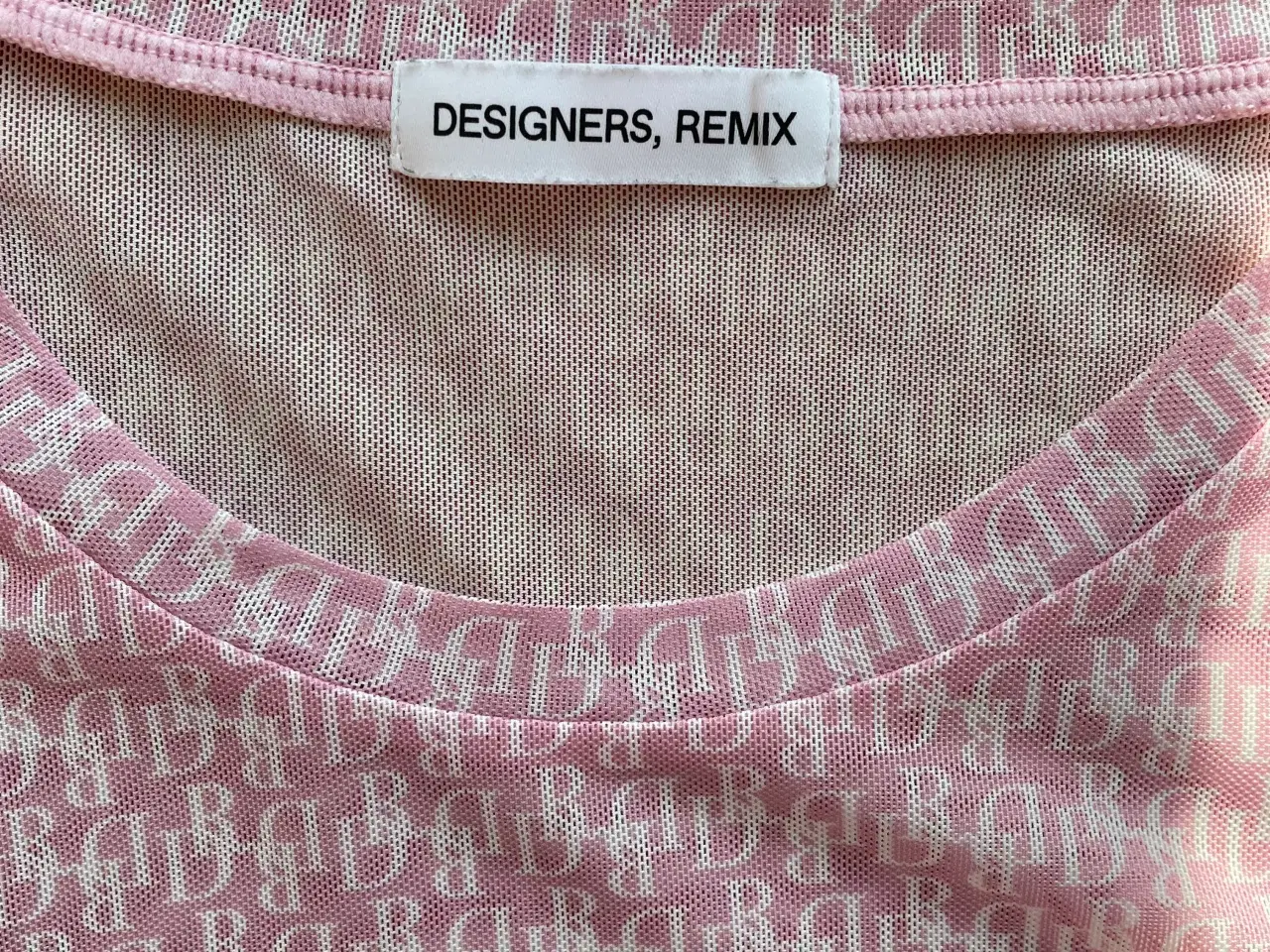 Billede 2 - Designers Remix meshbluse 