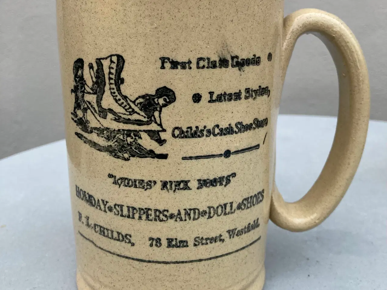 Billede 4 - 4 engelske vintage stentøjs krus / keramik Maria P