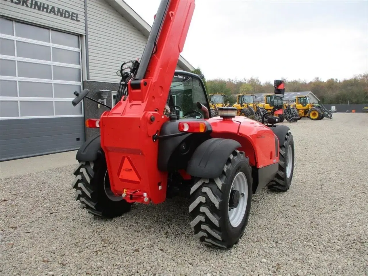 Billede 14 - Manitou MT933 easy Comfort. Dansk maskine, med hydrauliske pallegafler.