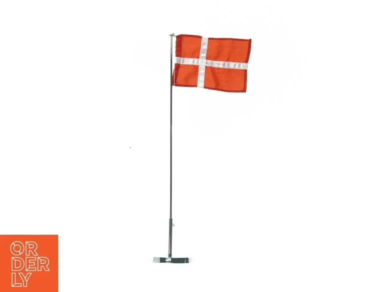 Billede 1 - Dannebrog flagstang til bord (str. 43 x 9 cm)